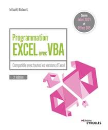 Programmation Excel avec VBA - Compatible avec toutes les versions d'Excel
