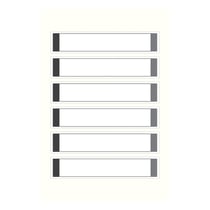 24 ETIQUETTES PLAST GRIS 86X17 24 ETIQUETTES PLAST GRIS 86X17