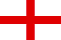 Autocollant croix de st georges