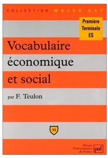 Vocabulaire économique et social