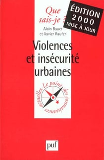 Violences et insécurité urbaines