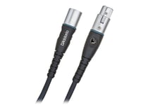 CABLES MICROPHONES CUSTOM XLR MALE/XLR FEMELLE 7,5M