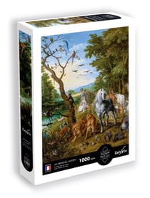 Puzzle 1000 pièces - Entrée des animaux dans l'Arche de Noé : Brueghel l'Ancien - Calypto