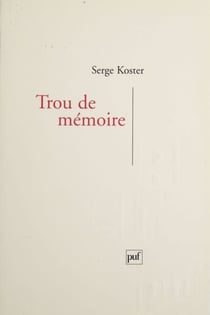 Trou de mémoire