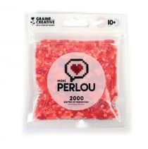 Sachet Mini perlou - Rouge opaque