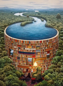 Puzzle 1000 pièces - High Quality Collection - Bibliodame