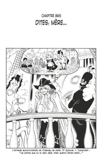One Piece édition originale - Chapitre 865 - Dites, mère