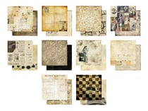 10 papiers scrapbooking - Le temps des secrets