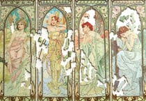 Puzzle 80 pièce - Les heures du jour (Alfons Mucha)