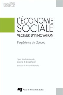 L'économie sociale, vecteur d’innovation - L'expérience du Québec