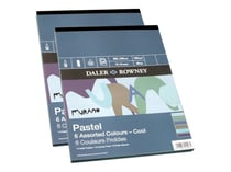 Bloc papier Murano 31x23 cm couleurs froides