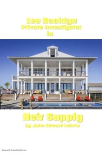 Lee Hacklyn Private Investigator in Heir Supply - Lee Hacklyn, #1