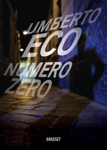 Numéro zéro - roman