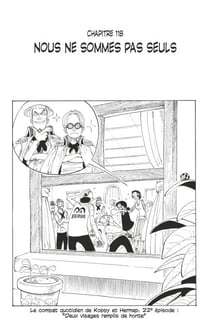 One Piece édition originale - Chapitre 118 - Nous ne sommes pas seuls