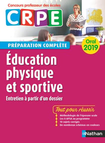 Education physique et sportive - Oral 2019 - Préparation complète - CRPE - Format : ePub 3