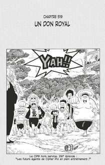 One Piece édition originale - Chapitre 519 - Un don royal