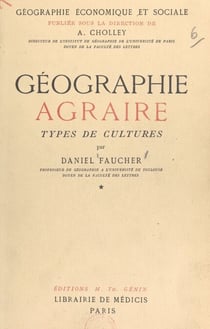 Géographie agraire - Types de cultures
