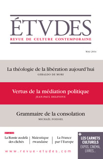 Etudes Mai 2014 - Vertus de la médiation politique