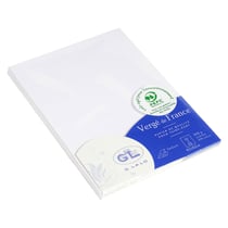 25 cartes Lalo Vergé - 107x152 mm - 210 g - extra-blanc