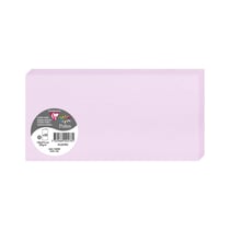 25 cartes pliées Pollen 106x213 mm  - Lilas