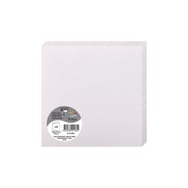 25 cartes pliées Pollen 160x160 mm  - Rose poudré irisé