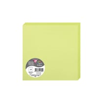 25 cartes pliées Pollen 160x160 mm - Vert bourgeon
