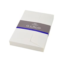 25 enveloppes adhésives Lalo Vergé - C6 - 114x162mm - blanc