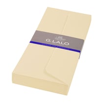 25 enveloppes adhésives Lalo Vergé - DL - 110x220mm - ivoire