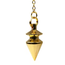 Pendule Triangle Laiton Doré - 11 Gr