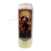 Neuvaine vitrail : Marie qui défait les noeuds