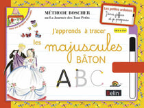 J'apprends à tracer les majuscules bâton