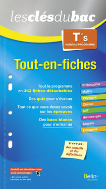 LES CLES DU BAC : tout-en-fiches - terminale S