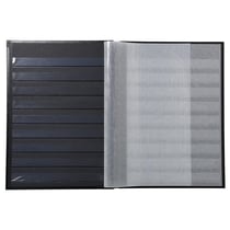 Albums timbres Simili cuir rouge - 32 pages - 22.5x30.5cm