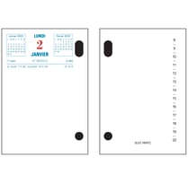 Bloc-pratic 2026 Exacompta - 8,2 x 12 cm