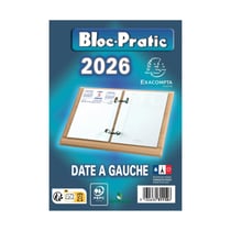 Bloc-pratic 2025 Exacompta - 8,2 x 12 cm