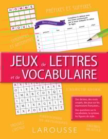 Jeux de lettres et de vocabulaire
