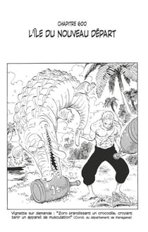 One Piece édition originale - Chapitre 600 - L'île du nouveau départ