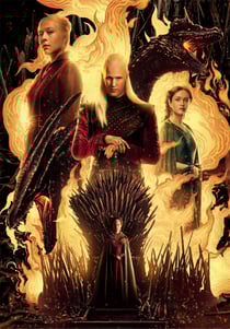 Puzzle Compact 500 pièces - House of the Dragons - Clementoni