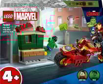 LEGO® 76287 - Iron Man avec une moto et Hulk - LEGO® Marvel Super Heroes™