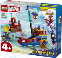LEGO® Marvel - Spidey et ses Amis Extraordinaires Le Bateau Pirate de l’Équipe Spidey - 11208