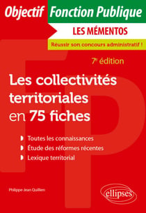 Les collectivités territoriales en 75 fiches