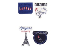 4 clips magnétiques Frenchy