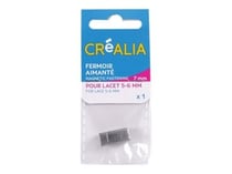 1 fermoir aimanté de 7 mm - Argent - Créalia