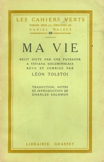 Ma vie - Récit dicté par une paysanne