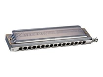 Hohner Chromonica Series 64 Chromonica - Harmonica chromatique - C clé - 16 trous - plastique ABS - noir