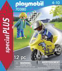 Playmobil Enfants et moto - 70380