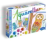 Tableaux à peindre Aquarellum Junior - Hiboux