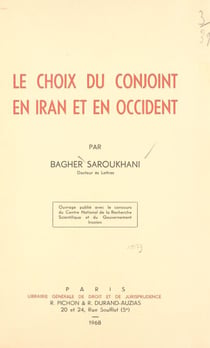 Le choix du conjoint en Iran et en Occident