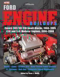 Ford Engine Buildups HP1531 - Covers 302/351 CID Small-Blocks, 1968-1995 4.6L and 5.4L Modular Engines, 1996-2008; Heads, Cams, Stroker Kits, Dyno-Tested Power Combos, F.I. Systems, Bolt-Ons