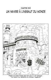 One Piece édition originale - Chapitre 549 - Un navire à l'assaut du monde